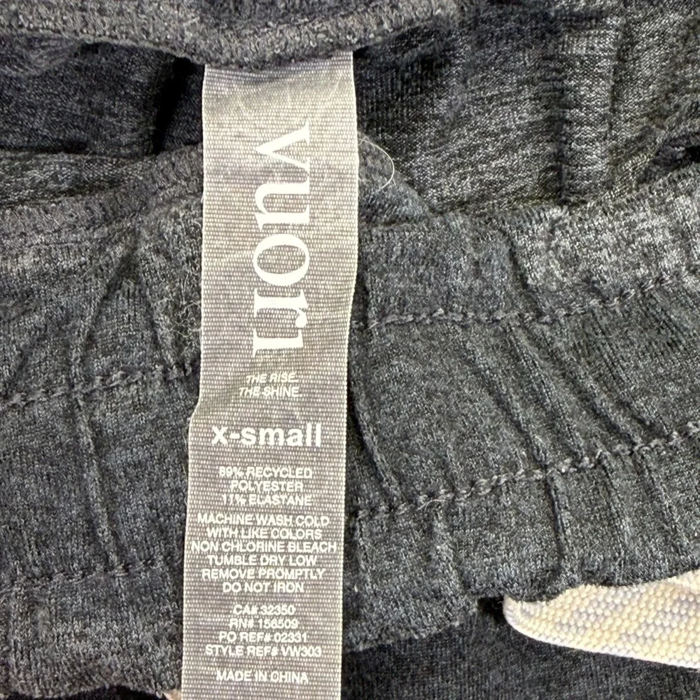 Vuori Performance Jogger Womens XS Charcoal Gray Camo VW303 Activewear Pants